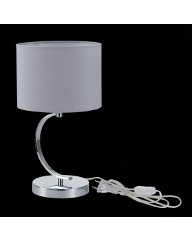 SLE105304-01 Прикроватная лампа Хром/Серый E14 1*40W LINDA-foto4