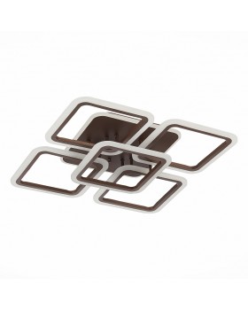 SLE200472-05RGB Светильник потолочный Кофейный/Белый LED 1*140W RGB 10W 3000-6000K QUTRO-foto3