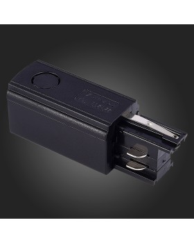 ST030.409.10R Правый Токоподвод для трехфазного шинопровода ST-Luce Черный Трехфазная трековая система-foto3