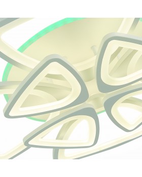 SLE501152-08RGB Светильник потолочный Белый/Белый LED 1*216W RGB 11W 3000-6000K LOBULI-foto6