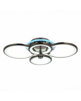 SLE200382-04RGB Светильник потолочный Темный хром/Белый LED 1*100W RGB 8W 3000-6000K LETO-foto3