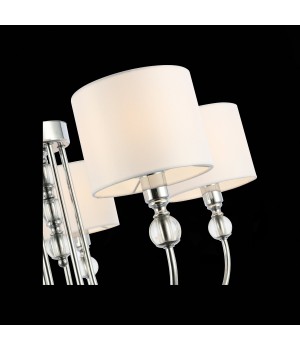 SLE111103-05 Светильник подвесной Хром/Белый E14 5*40W LINNA-foto6