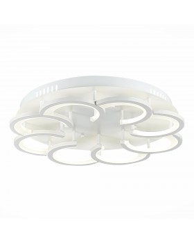 SLE200502-08 Светильник потолочный Белый/Белый LED 1*75W 2700K-6200K BONN