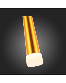 SLE200103-01 Светильник подвесной Золотистый/Золотистый, Белый LED 1*7W 3000K ORPELO-foto9