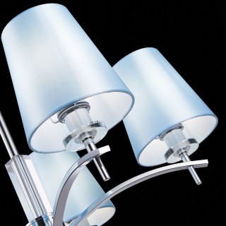 SLE105613-05 Люстра подвесная Хром/Светло-голубой E14 5*40W PERAMONE-foto6