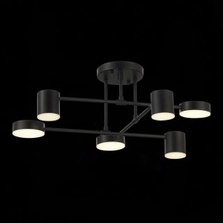 SLE201042-06 Люстра потолочная Черный/Черный LED 6*7W 4000K NOBEL-foto13