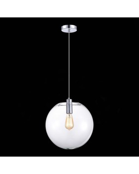 SL1056.133.01 Подвес ST-Luce Хром/Прозрачный E27 1*60W NOOR