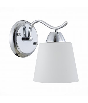 SLE103901-01 Бра Хром/Белый E27 1*60W LIADA-foto2