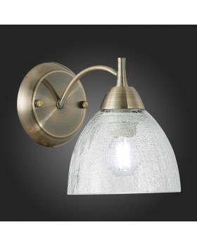 SLE104401-01 Светильник настенный Бронза/Прозрачный E27 1*60W NUELE-foto5