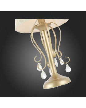 SL177.204.01 Прикроватная лампа Золотистый/Белый E14 1*40W AZZURRO-foto9