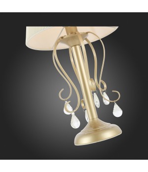 SL177.204.01 Прикроватная лампа Золотистый/Белый E14 1*40W AZZURRO-foto9