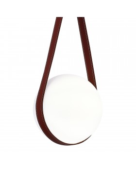 SL2002.403.01 Светильник подвесной ST-Luce Черный, Терракотовой/Белый E27 1*60W MOONBAG-foto3