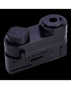 ST030.409.20 Адаптер питания для трехфазного шинопровода ST-Luce Черный Трехфазная трековая система-foto2