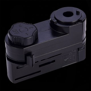 ST030.409.20 Адаптер питания для трехфазного шинопровода ST-Luce Черный Трехфазная трековая система-foto2