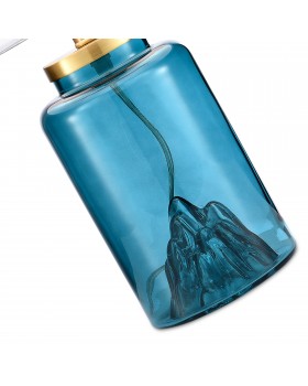 SL1000.214.01 Прикроватная лампа ST-Luce Синий/Белый E27 1*40W ANDE-foto3