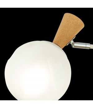 SLE220702-03 Люстра потолочная Белый, Светлое дерево/Белый E14 3*40W CATANIA-foto6