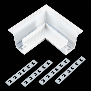 ST007.529.12 Угол-соединитель для встраиваемого магнитного шинопровода под ГКЛ 12мм ST-Luce Белый SKYLINE 48-foto2