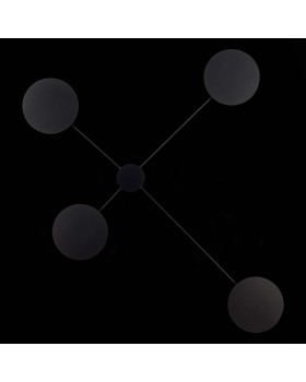 SL6006.401.04 Светильник настенно-потолочный ST-Luce Черный/Черный LED 4*5W 3000K Tondo-foto4