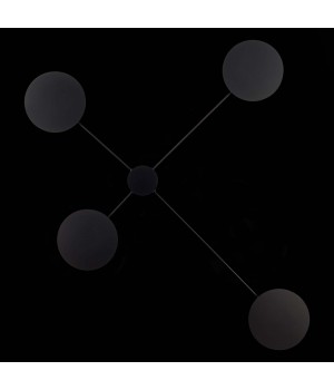 SL6006.401.04 Светильник настенно-потолочный ST-Luce Черный/Черный LED 4*5W 3000K Tondo-foto4