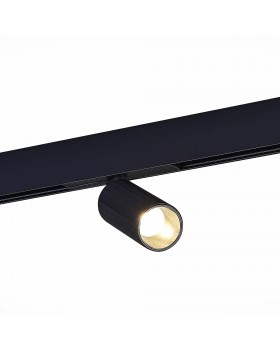 ST807.446.12 Магнитный трековый светильник Черный LED 1*12W 4000K 700Lm Ra>90 IP20 D50xH173 48VV SKYLINE 48