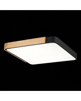 SLE201242-01 Светильник потолочный Черный, Светлое дерево/Белый LED 1*42W 3000K/4000K/6000K FESTA-foto9