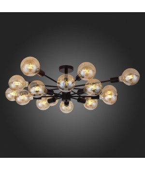 SL419.402.16 Люстра потолочная Черный E27 16*60W ANO-foto9