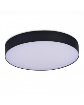 ST606.432.48 Светильник потолочный Черный LED 1*48W 3000K 4 320Lm Ra>85 120° IP20 D400xH55 185-265V Накладные светильники-foto2