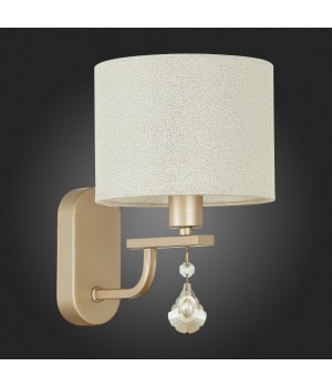 SLE107701-01 Бра Шампань/Светло-бежевый E14 1*40W ELIDA-foto6