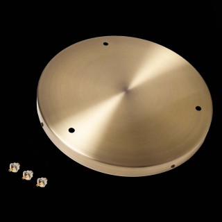 SL001.303.03 Потолочное крепление на 3 лампы (круглое) ST-Luce Бронза SL001-foto4