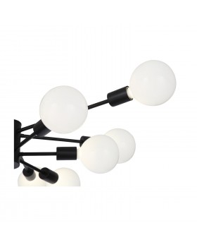 SL419.402.12 Люстра потолочная Черный E27 12*60W ANO-foto15