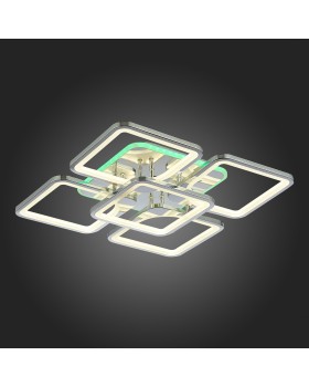 SLE500412-05RGB Светильник потолочный Хром/Белый LED 1*170W RGB 10W 3000-6000K VALIA-foto7