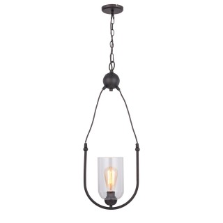 SL333.303.01 Люстра подвесная ST-Luce Коричневая бронза/Прозрачный E27 1*60W CODITA-foto2