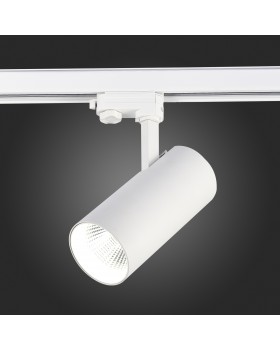 ST661.536.40 Св-к трек. Белый LED 1*40W 3000K 3 200Lm Ra>90 38° IP20 L190xW85xH265 165-265V Трехфазная трековая система-foto3