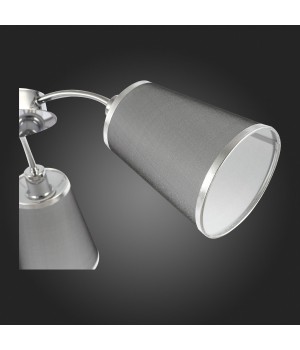 SLE103002-03 Люстра потолочная Хром/Черный E14 3*40W MALEONTE-foto3