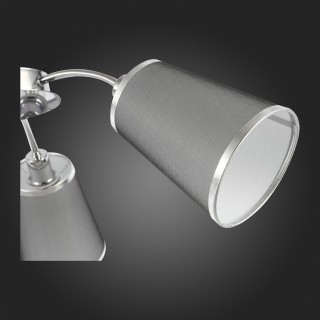 SLE103002-03 Люстра потолочная Хром/Черный E14 3*40W MALEONTE-foto3