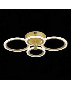 SLE500522-04 Светильник потолочный Золотистый/Белый LED 1*72W 3000-6000K CERINA-foto7