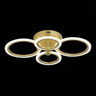 SLE500522-04 Светильник потолочный Золотистый/Белый LED 1*72W 3000-6000K CERINA-foto7