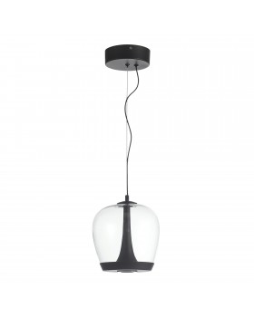 SL6014.423.01 Светильник подвесной ST-Luce Черный/Прозрачный, Черный LED 1*17W 3000K RIPPLE-foto2