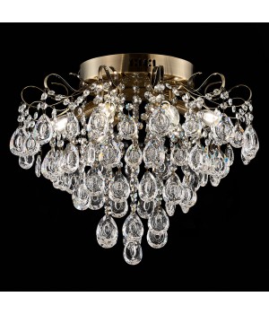 SLE160102-06 Светильник потолочный Бронза/Прозрачный E14 6*60W KAME-foto7