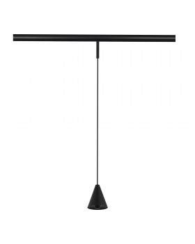 ST689.446.05 Магнитный трековый светильник Черный LED 1*5W 4000K Lm Ra>90 40° IP20 D80xH98 24V SUPER5-foto2