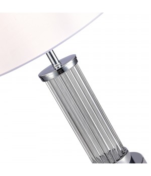 SL1003.104.01 Прикроватная лампа ST-Luce Хром/Белый E27 1*40W CORSI-foto3