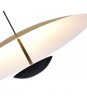 SL6502.213.01 Светильник подвесной ST-Luce Золотистый,Черный/Золотистый LED 1*40W 3000K ARMONICO-foto3