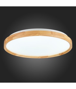 SLE201382-01 Светильник потолочный Светлое дерево/Белый LED 1*40W 3000K/4000K/6000K DELIA-foto3