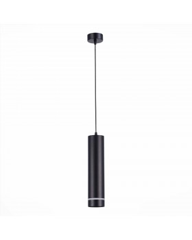 ST115.433.12 Светильник подвесной Черный LED 1*12W 3000K 936Lm Ra>90 120° IP20 D80xH300 165-265V Подвесные светильники-foto2