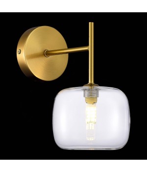 SL1049.301.01 Бра ST-Luce Латунь/Прозрачный G9 1*5W FINN-foto3