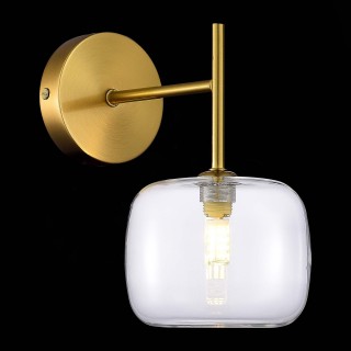 SL1049.301.01 Бра ST-Luce Латунь/Прозрачный G9 1*5W FINN-foto3