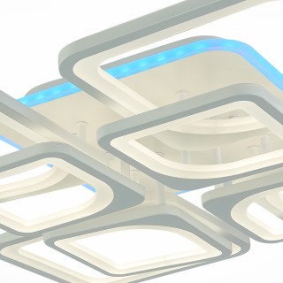 SLE500452-08RGB Светильник потолочный Белый/Белый LED 1*224W RGB 10W 3000-6000K VALIA-foto5