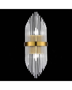 SL1178.201.02 Бра ST-Luce Золотистый/Золотистый, Прозрачный E14 2*40W AREZZO-foto2