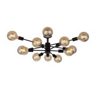 SL419.402.12 Люстра потолочная Черный E27 12*60W ANO-foto19