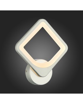 SLE500391-01 Бра Серебристый/Белый LED 1*24W 3000K/4000K/6000K GIURA-foto3